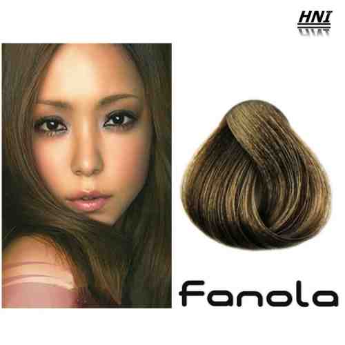 Vopsea de par blond inchis mat 6.8 Fanola 100ml