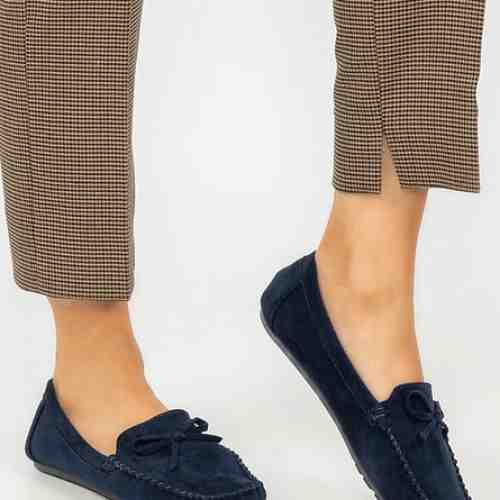 Mocasini dama Melory Navy